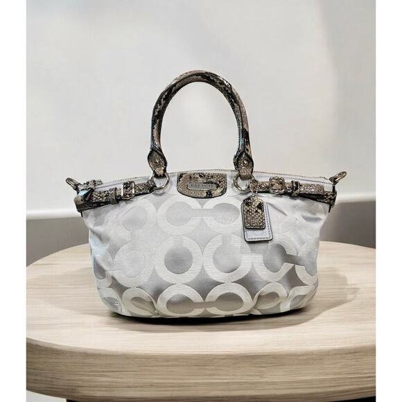 Coach 18650 Madison Sophia OP Art Satchel Bag - Picture 2 of 12